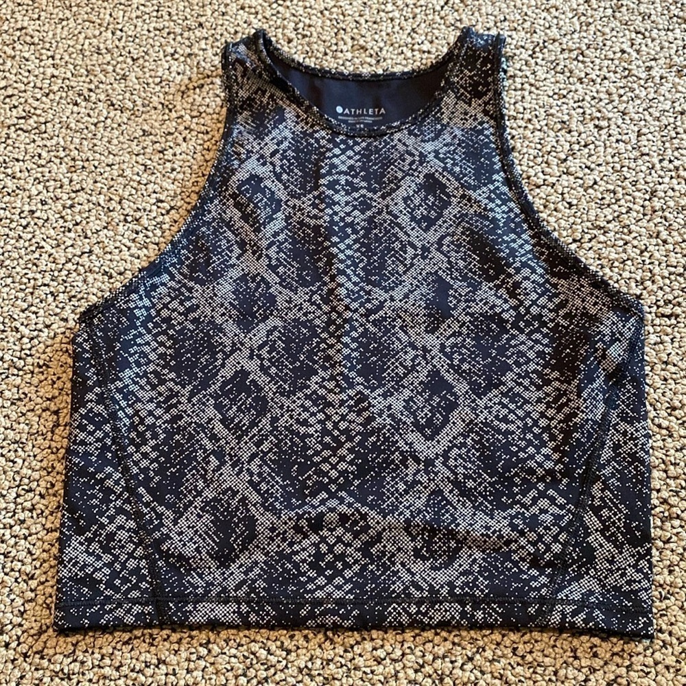 Athleta Cropped Tank Top Size XS in Like New Condition